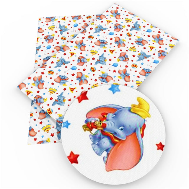 Elephant Faux Leather Sheet