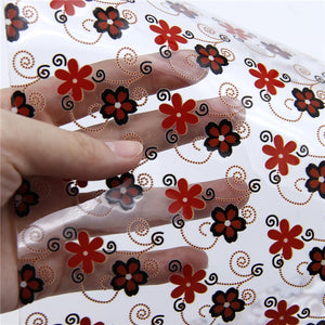 Floral Red Daisy's Transparent Sheet