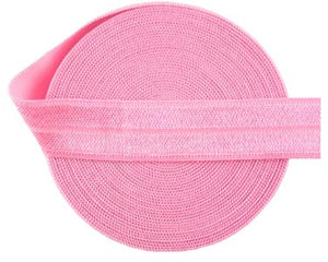 Plain / Solid Fold Over Elastic 5/8" (FOE) (5 Yards)