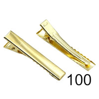 60mm Gold Alligator Clip with Teeth Packs
