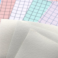 Grid Pattern Faux Leather Full Sheet Pack of 6
