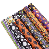 Halloween Design A5 Sheet Faux Leather Pack of 11
