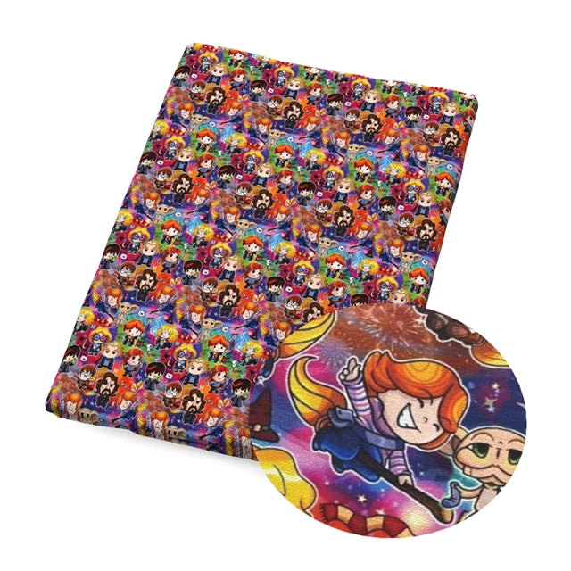 Haz Cartoon Faux Leather Sheet