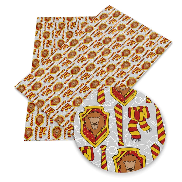 Orange House Faux Leather Sheet
