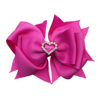 Heart Ribbon Bows
