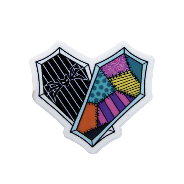 J & S Coffin Cross Heart Planar