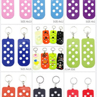 Clearance Croc Charm Keyrings