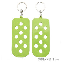 Clearance Croc Charm Keyrings
