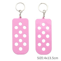 Clearance Croc Charm Keyrings
