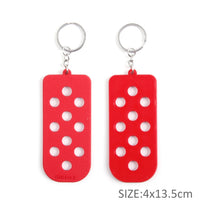 Clearance Croc Charm Keyrings
