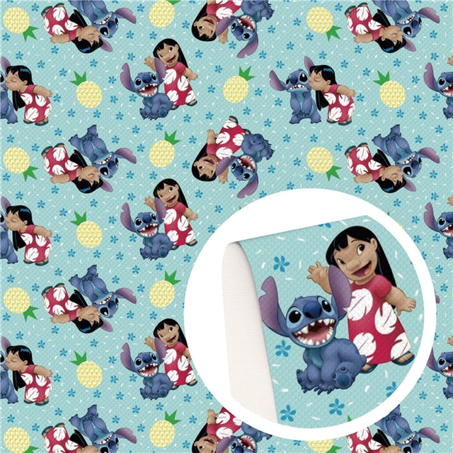 Lilo & Blue Alien Faux Leather Sheet