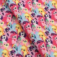 My Little Pony Gathering Faux Leather Sheet