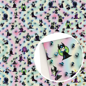 Maleficent Faux Leather Sheet