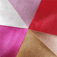 Metallic Faux Leather A5 Sheet Pack of 6
