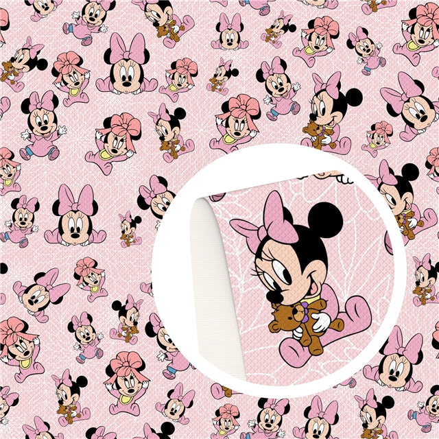 Mouse Baby Faux Leather Sheet #7
