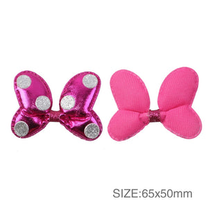 Minnie Inspired Bow with Glitter Spot Pack