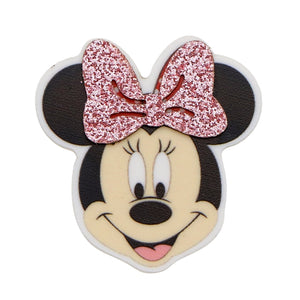 Minnie Pink Bow Glitter Planar