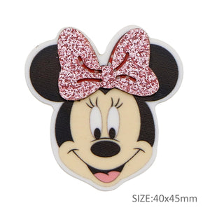 Minnie Pink Bow Glitter Planar