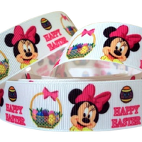 Happy Easter Mouse 1" Ribbon