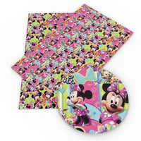Mouse & Duck Faux Leather Sheet #4
