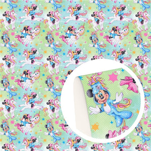 Mouse & Unicorns Faux Leather Sheet #12