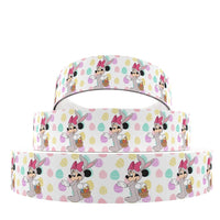 Easter Mouse In Bunny Suit 7/8" Ribbon