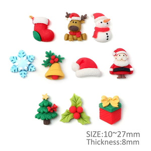 Christmas Mix Series Resins Pack of 10