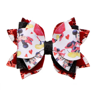 Pre Cut Mouse Cutie Faux Leather Bow