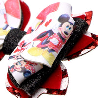 Pre Cut Mouse Cutie Faux Leather Bow
