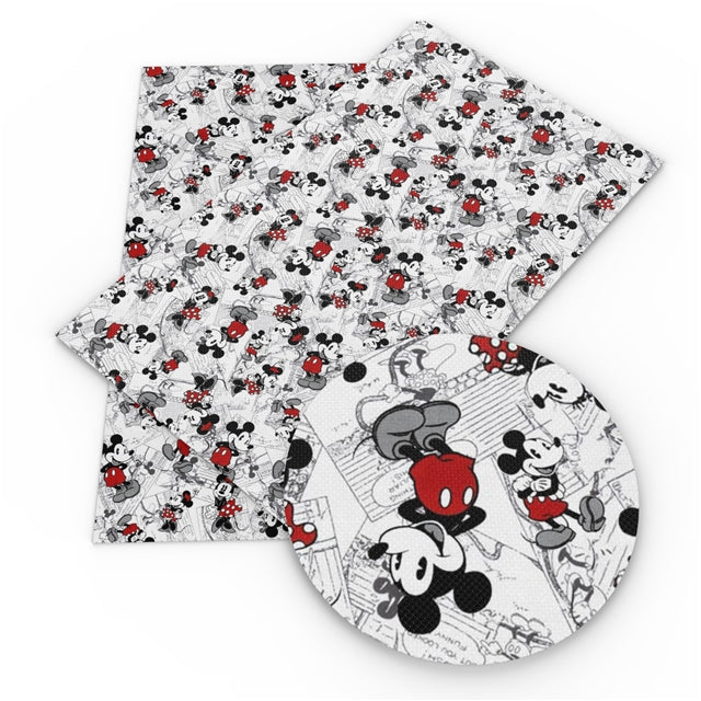 Mouse Faux Leather Sheet #19