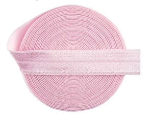 Plain / Solid Fold Over Elastic 5/8" (FOE) (5 Yards)