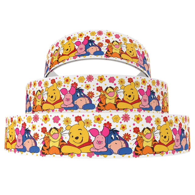 Pooh Bear Floral 7/8