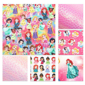 Pretty Girls Faux Leather Full Sheet Pack of 6