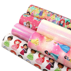 Pretty Girls Faux Leather Full Sheet Pack of 6