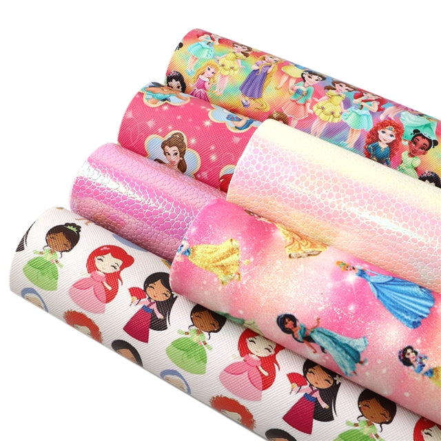 Pretty Girls Faux Leather Full Sheet Pack of 6