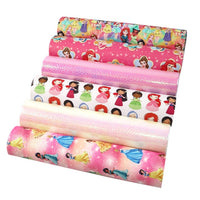 Pretty Girls Faux Leather Full Sheet Pack of 6
