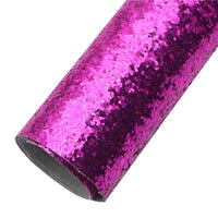 Chunky Glitter Faux Leather Sheet
