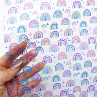 Rainbows Transparent Sheet