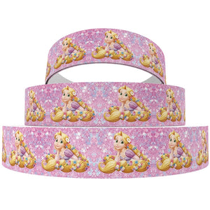 Pretty Girl Long Hair 7/8" Ribbon