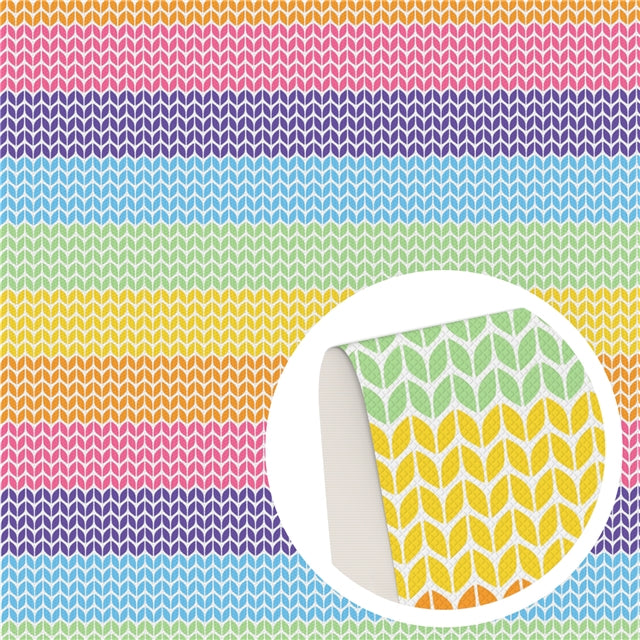 Rhombus Faux Leather Sheet | Dancing In Ribbon