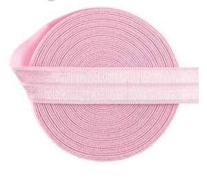 Plain / Solid Fold Over Elastic 5/8" (FOE) (5 Yards)