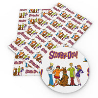 Scoo Doo Team Faux Leather Sheet