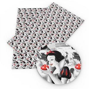 Pretty Girl SW B&W Faux Leather Sheet #1