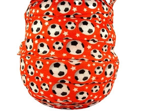 Soccer on Red 5/8" FOE (5 Yards)