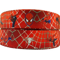 Spiderman Red 1" Ribbon