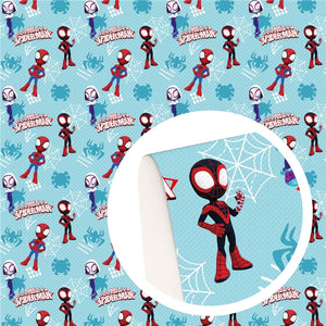 Spidey Man Faux Leather Sheet