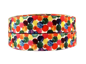 Very Hungry Caterpillar Spots 7/8" Ribbon