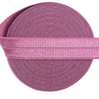 Plain / Solid Fold Over Elastic 5/8" (FOE) (5 Yards)