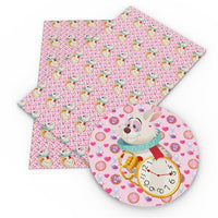 White Rabbit Faux Leather Sheet #3