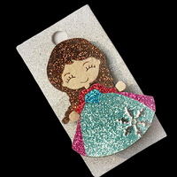 Cold Girls Hair Clip